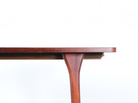 Scandinavian dining table in rosewood 6/10 seats