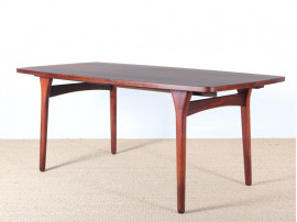 Scandinavian dining table in rosewood 6/10 seats