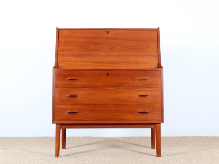 Scandinavian flap cabinet in teak