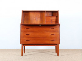 Scandinavian flap cabinet in teak