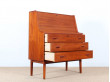 Scandinavian flap cabinet in teak