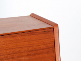 Scandinavian flap cabinet in teak