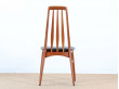 Suite de 4 chaises scandinaves en teck "Eva"