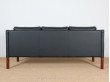 Mid-century modern sofa model Eton, 3 seat.