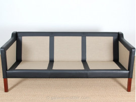 Mid-century modern sofa model Eton, 3 seat.