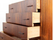 Scandinavian chest of drawers in Rio rosewood
