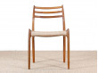 Mid-Century Modern danish chair in teak model 78 by Niels O. Møller