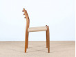 Mid-Century Modern danish chair model 78 by Niels O. Møller, new edition