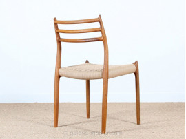 Mid-Century Modern danish chair model 78 by Niels O. Møller, new edition