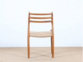 Mid-Century Modern danish chair model 78 by Niels O. Møller, new edition