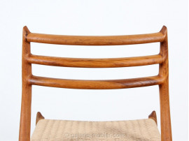 Mid-Century Modern danish chair model 78 by Niels O. Møller, new edition