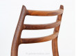 Mid-Century Modern danish chair model 78 by Niels O. Møller, new edition