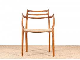 Mid-Century Modern danish arm chair model 62 by Niels O. Møller. New edition