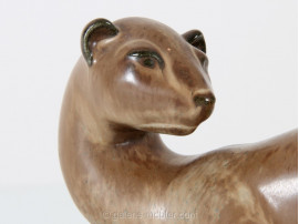 Scandinavian ceramic. Ferret by Gunar Nylund