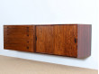 Wall cabinet in rosewood (1)