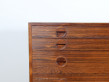 Wall cabinet in rosewood (1)