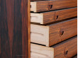 Wall cabinet in rosewood (1)