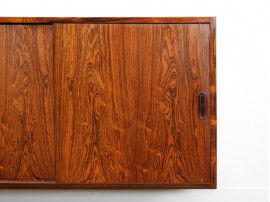 Wall cabinet in rosewood (1)