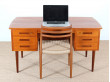 Scandinavian teak desk