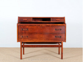 Chest of drawers or secretary in rosewood