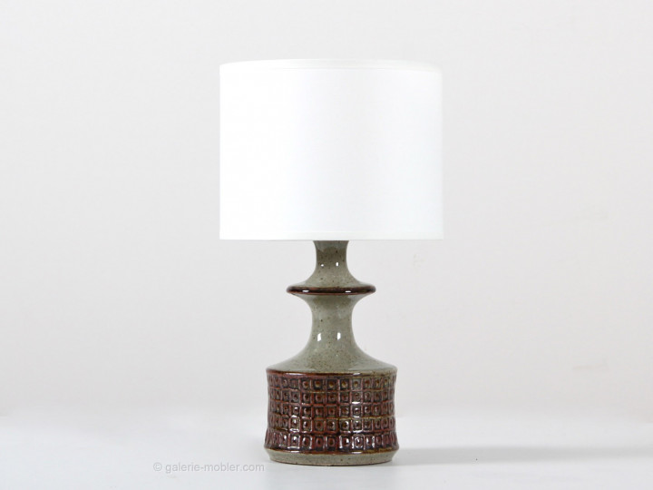 Scandinavian ceramic table lamp