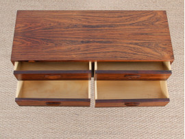 Danish chest of drawers in rosewood