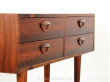 Danish chest of drawers in rosewood