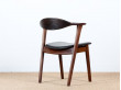 Desk chair in rosewood