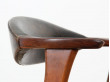 Desk chair in rosewood