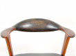 Desk chair in rosewood