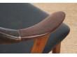 Desk chair in rosewood