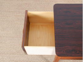 Scandinavian rosewood sewing table 