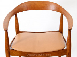 Scandinavian teak desk chair