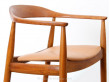 Fauteuil de bureau scandinave en teck