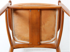 Scandinavian teak desk chair
