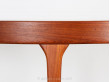 Extending teak dining table, 4 to 10 seats