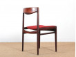 Set of 4 Scandinavian chairs in Rio rosewood