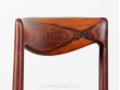 Set of 4 Scandinavian chairs in Rio rosewood