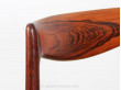 Set of 4 Scandinavian chairs in Rio rosewood