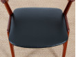 Petit fauteuil de bureau scandinave en teck