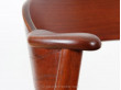 Petit fauteuil de bureau scandinave en teck