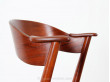 Pair of Scandinavian desk teak chairs