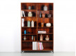 Scandinavian open bookcase in rosewood