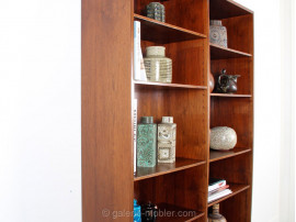 Scandinavian open bookcase in rosewood