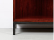 Scandinavian open bookcase in rosewood