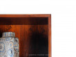 Scandinavian open bookcase in rosewood