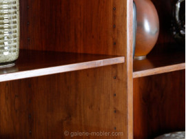 Scandinavian open bookcase in rosewood