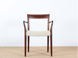 Scandinavian desk chair in rosewood