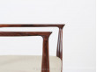 Scandinavian desk chair in rosewood