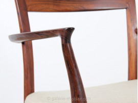 Scandinavian desk chair in rosewood